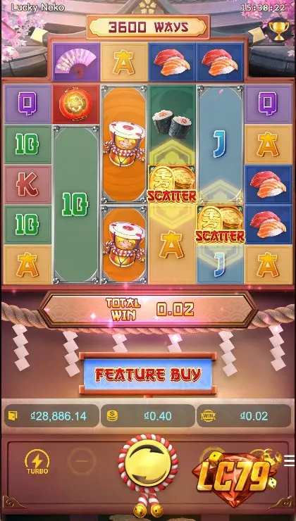Lucky Neko — ảnh giao diện