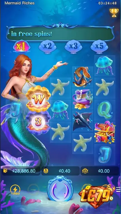 Mermaid Riches — ảnh gameplay