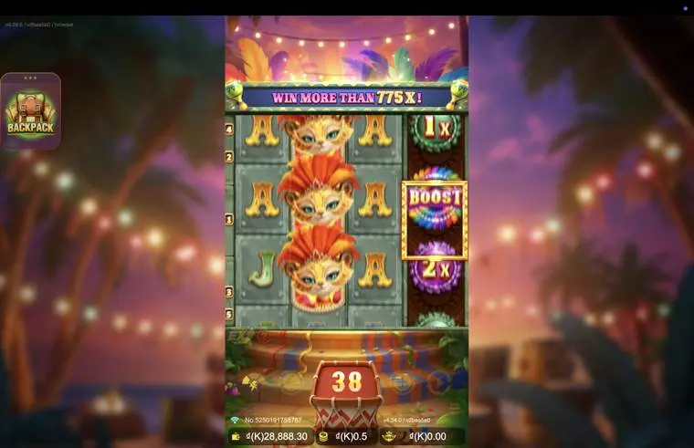 Ảnh bảng biểu tượng & tính năng game Samba Jewel (slot JDB) chơi tại LC79