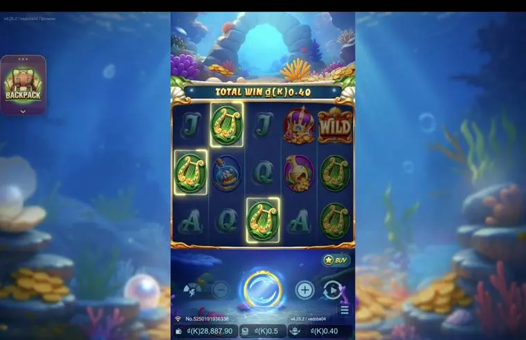 Ảnh giao diện chính game mẹo chơi lucky pearl lc79 (slot) chơi tại LC79