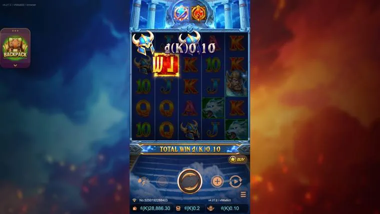 Ảnh màn hình gameplay game mẹo chơi ragnarok thor vs loki lc79 (slot) chơi tại LC79