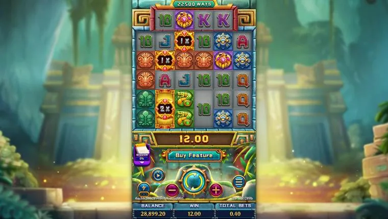 Ảnh màn hình gameplay game LEGEND OF INCA (slot FC) chơi tại LC79